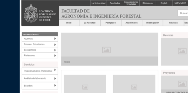 Facultad de agronomía e ingeniería forestal UC